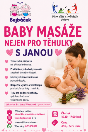 BABYMASÁŽE A AROMATERAPIE NEJEN PRO TĚHOTNÉ 